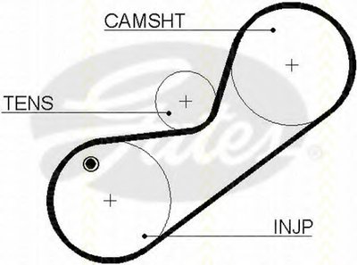 Ремень ГРМ TRISCAN купить