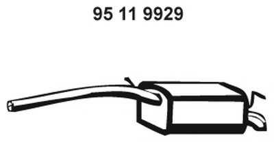 Глушитель выхлопных газов конечный EBERSPÄCHER купить