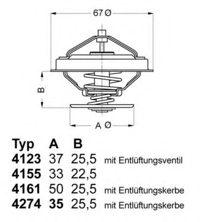 Термостат VW LT 28-35/44-55/T4 2.4D/2.5TDi/2.8 VR6 78-03