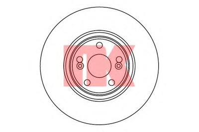 Тормозной диск NK купить