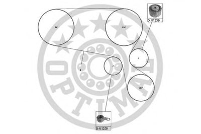 Комплект ремня ГРМ OPTIMAL купить