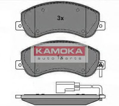 Комплект тормозных колодок, дисковый тормоз KAMOKA KAMOKA купить