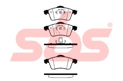 Комплект тормозных колодок, дисковый тормоз sbs купить