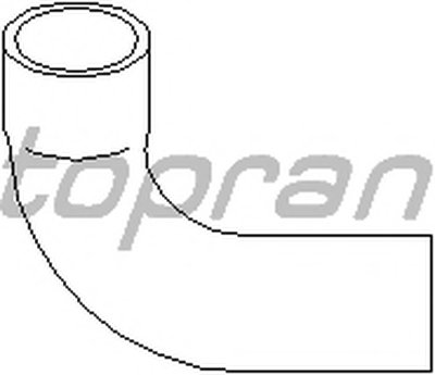 Трубка нагнетаемого воздуха TOPRAN купить