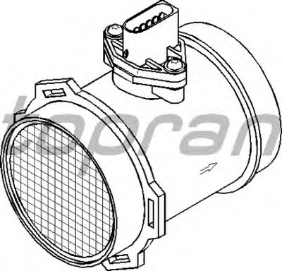 Расходомер воздуха TOPRAN купить