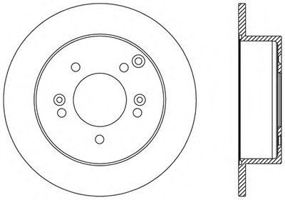 Тормозной диск ADAPTIVE OPEN PARTS купить