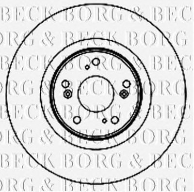 Тормозной диск BORG & BECK купить