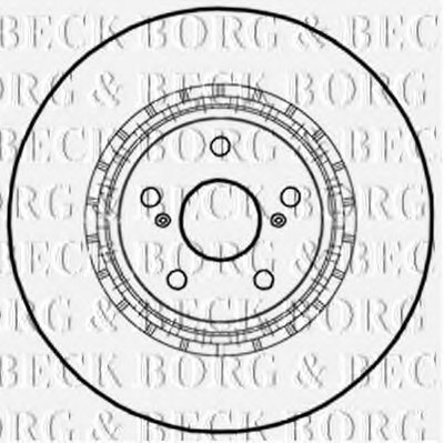 Тормозной диск BORG & BECK купить