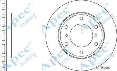 Тормозной диск APEC braking купить