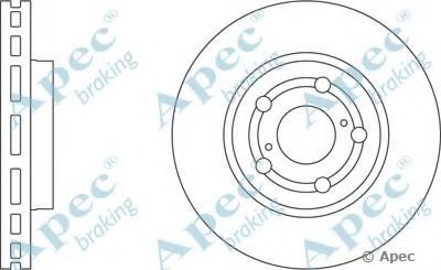 Тормозной диск APEC braking купить