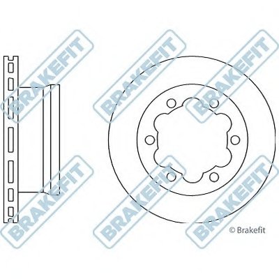 Тормозной диск Brake Fit APEC braking купить