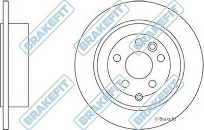 Тормозной диск Brake Fit APEC braking купить