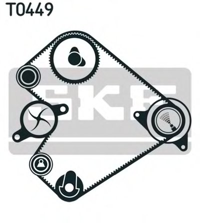 Комплект ремня ГРМ SKF купить