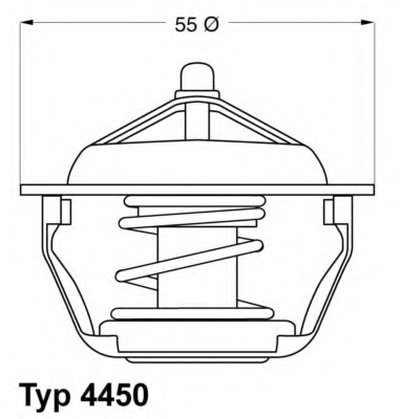 Термостат Citroen Jumper 94-02/Fiat Ducato 1.9TD 98-02 (83 °C)