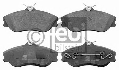 Комплект тормозных колодок, дисковый тормоз FEBI BILSTEIN купить