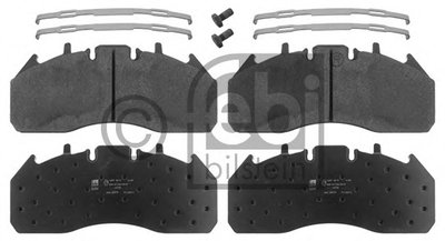 Колодки тормозные (передние/задние) Renault Trucks C-serie/K-serie/Midlum 06- (249.5x/109.7)