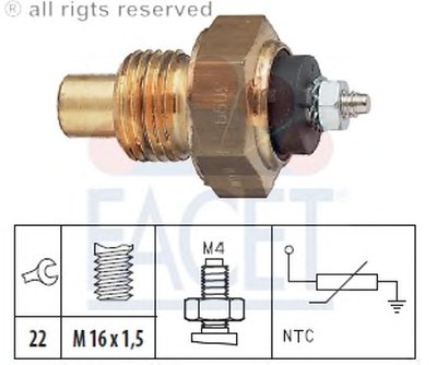 Датчик, температура масла; Датчик, температура масла FACET купить