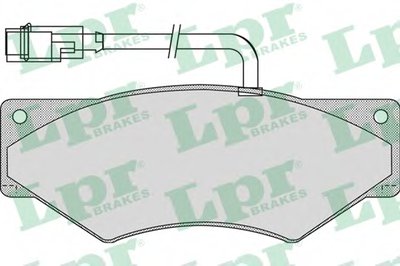 Комплект тормозных колодок, дисковый тормоз LPR купить