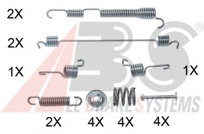 Комплектующие, тормозная колодка A.B.S. купить