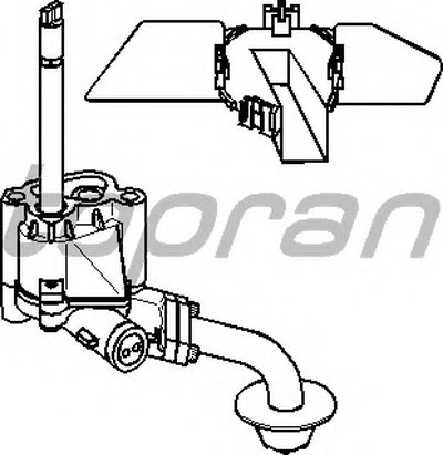 Масляный насос TOPRAN купить