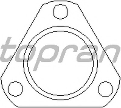 Прокладка, труба выхлопного газа TOPRAN купить