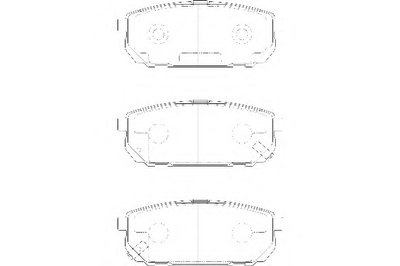 Комплект тормозных колодок, дисковый тормоз WAGNER купить
