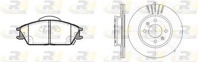 Комплект тормозов, дисковый тормозной механизм Dual Kit ROADHOUSE купить