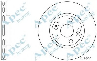 Тормозной диск APEC braking купить