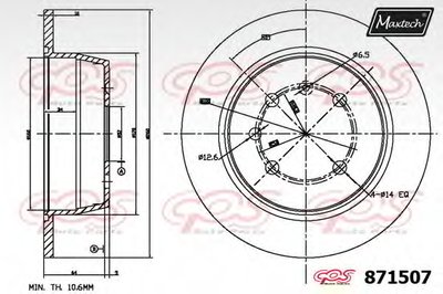 Тормозной диск R+ (Regular Plus) MAXTECH купить