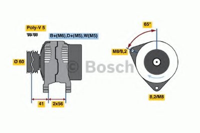 Генератор BOSCH купить