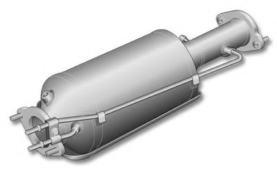 Сажевый / частичный фильтр, система выхлопа ОГ HJS купить