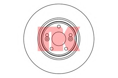 Тормозной диск NK купить
