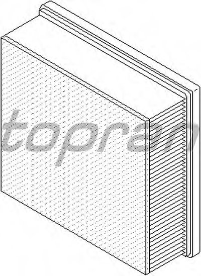 Воздушный фильтр TOPRAN купить
