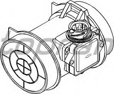 Расходомер воздуха TOPRAN купить
