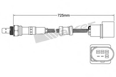 Лямда-зонд WALKER PRODUCTS купить