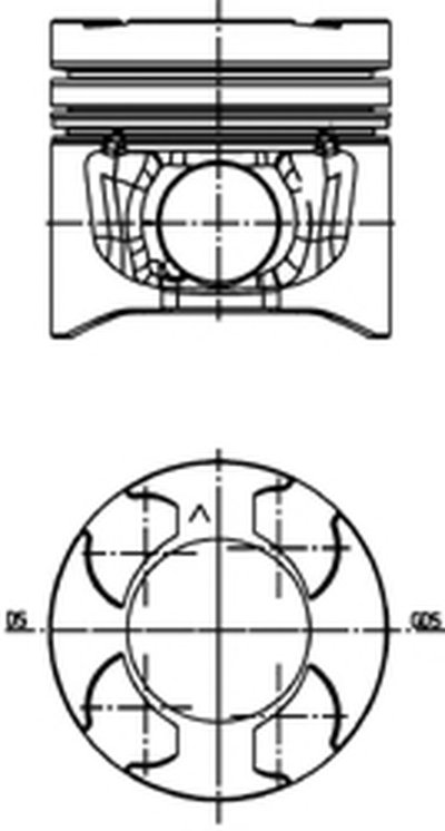 Поршень KOLBENSCHMIDT купить