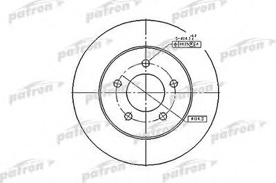 Тормозной диск PATRON купить