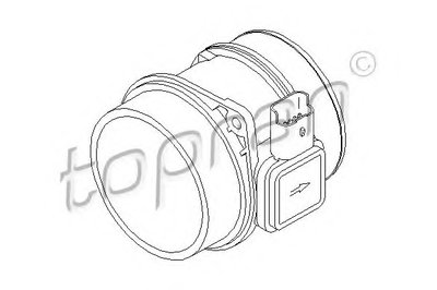 Расходомер воздуха TOPRAN купить
