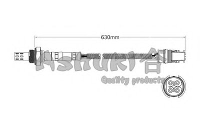 Лямда-зонд ASHUKI купить