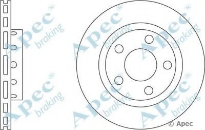 Тормозной диск APEC braking купить