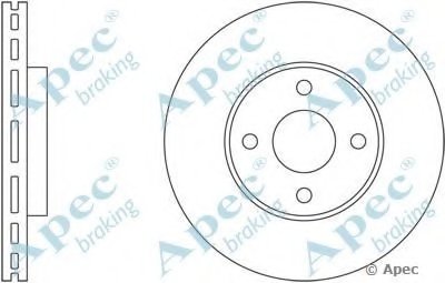 Тормозной диск APEC braking купить