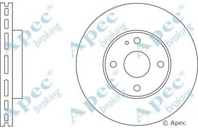 Тормозной диск APEC braking купить