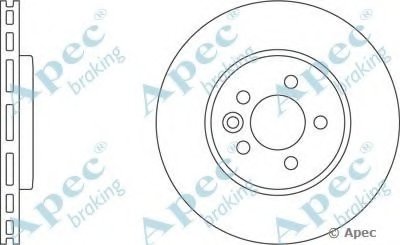 Тормозной диск APEC braking купить