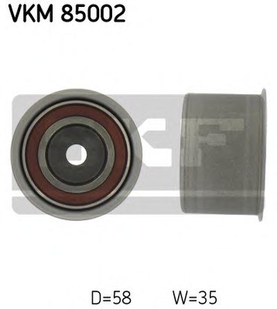 Ролик ГРМ Mitsubishi Galant V/VI/Pajero IV 2.5-3.5 92- (паразитный) (57.4х36)
