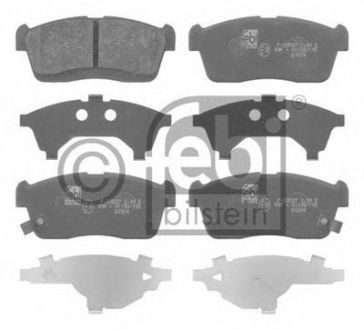 Комплект тормозных колодок, дисковый тормоз FEBI BILSTEIN купить