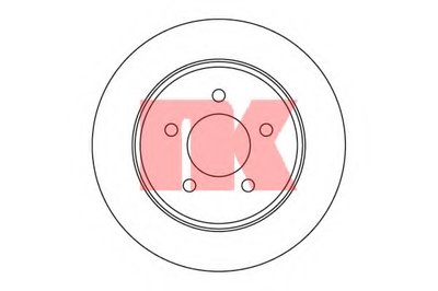 Тормозной диск NK купить