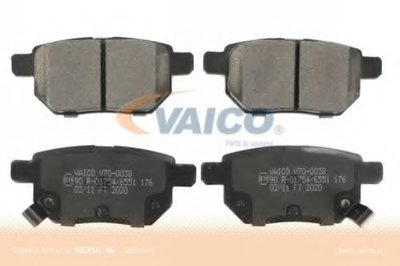 Комплект тормозных колодок, дисковый тормоз premium quality MADE IN EUROPE VAICO купить