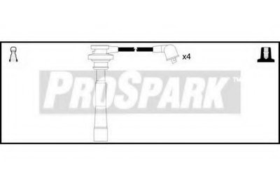 Комплект проводов зажигания ProSpark STANDARD купить