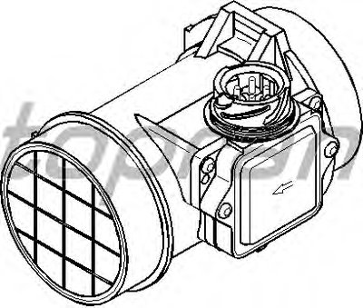 Расходомер воздуха TOPRAN купить