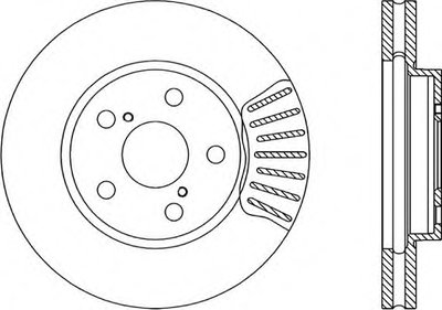 Тормозной диск ADAPTIVE OPEN PARTS купить